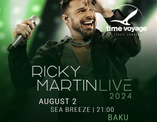 Ricky Martin in Baku